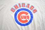 Vintage 1992 Chicago Cubs MLB Baseball Graphic Single Stitch T-Shirt Made In USA