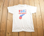 Vintage 1980s NBA Basketball Pepsi Hotshot Graphic T-Shirt Made In USA