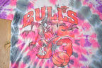 Vintage 1995 Chicago Bulls NBA Looney Tunes Basketball Graphic T-Shirt Made In USA