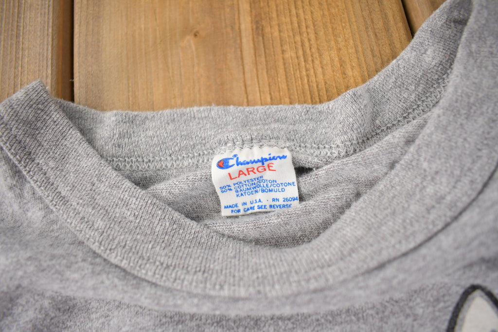 Vintage 1980s Philadelphia Eagles NFL Graphic Champion T-Shirt Made In USA