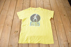 Vintage 1970s Elvis Presley The King Lives On Graphic T Shirt Made In USA