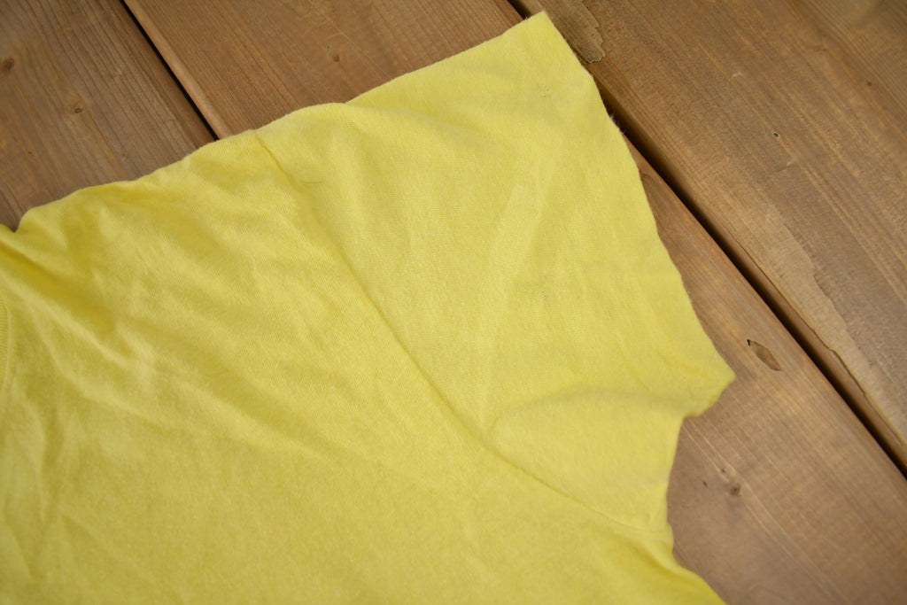 Vintage 1970s Elvis Presley The King Lives On Graphic T Shirt Made In USA