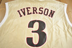 Vintage 2001 NBA Basketball Allen Iverson Jersey