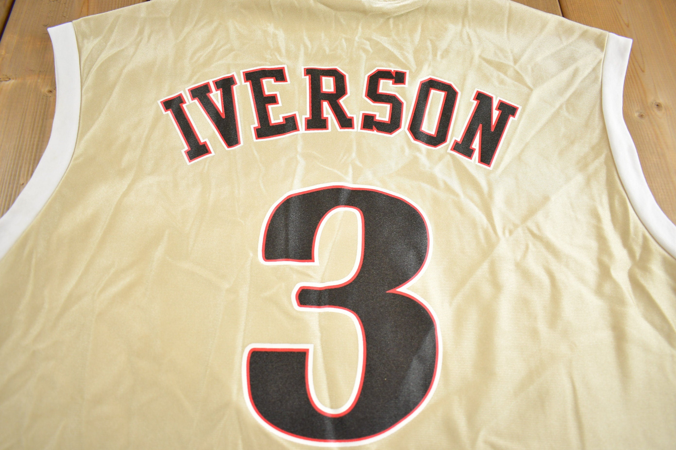 Vintage 2001 NBA Basketball Allen Iverson Jersey