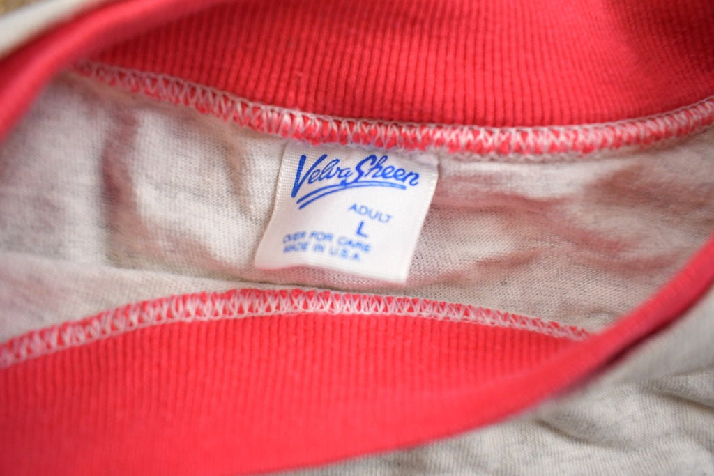 Vintage 1980s Disney Mickey Mouse Crew Texas Graphic T-Shirt Made In USA