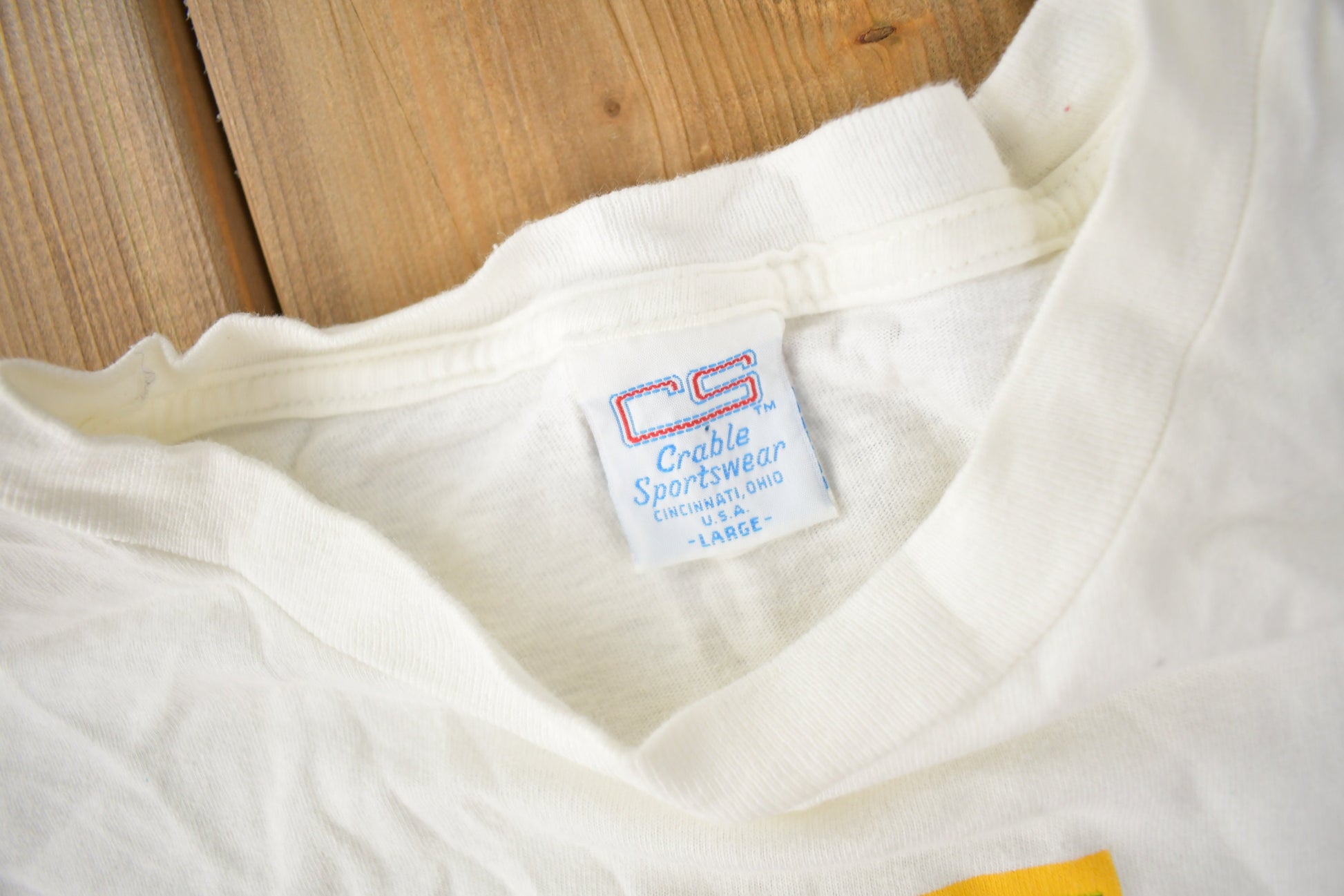 Vintage 1980s UCLA Bruins Collegiate T-Shirt Made in USA