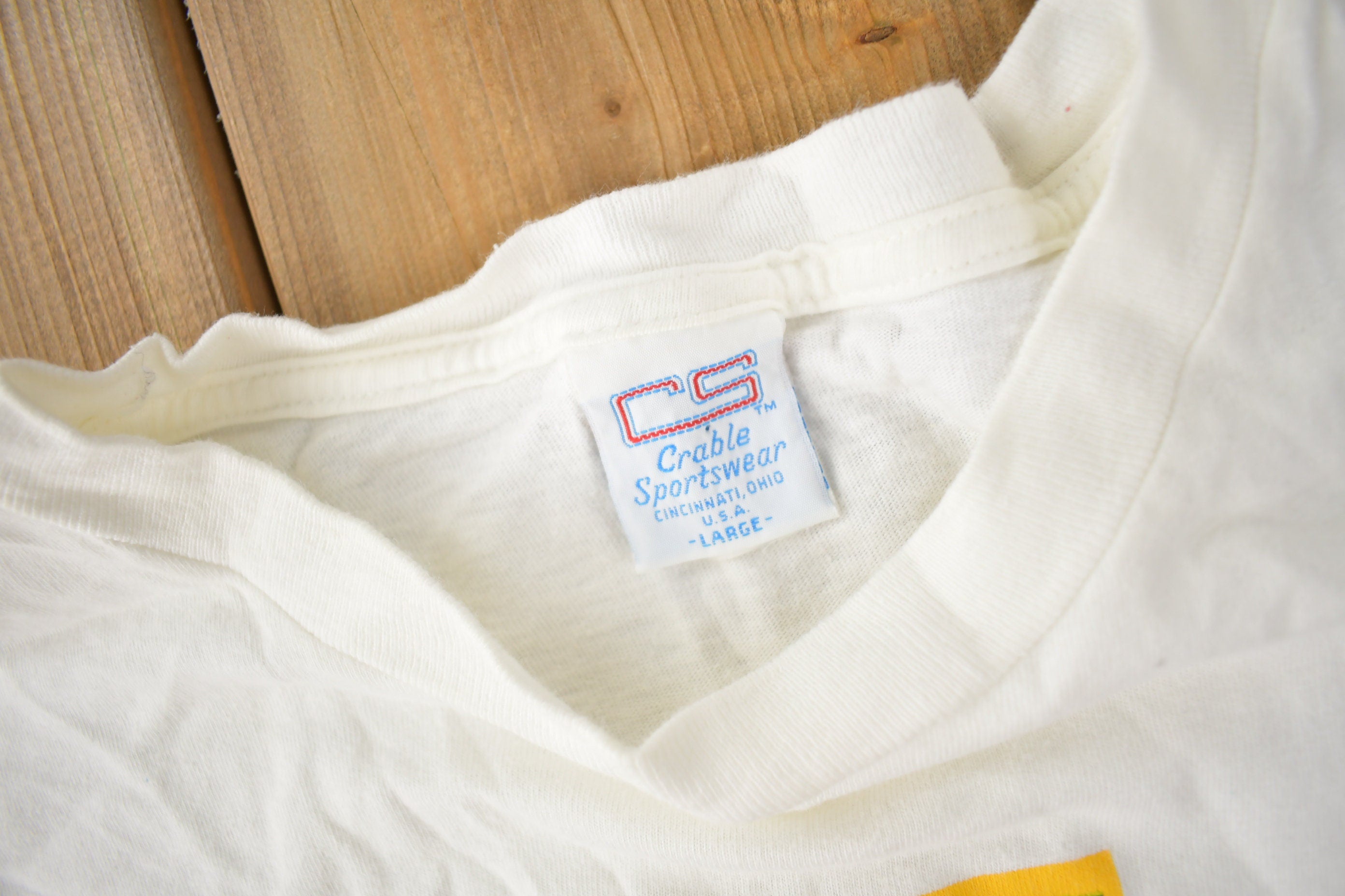 Vintage 1980s UCLA Bruins Collegiate T-Shirt Made in USA