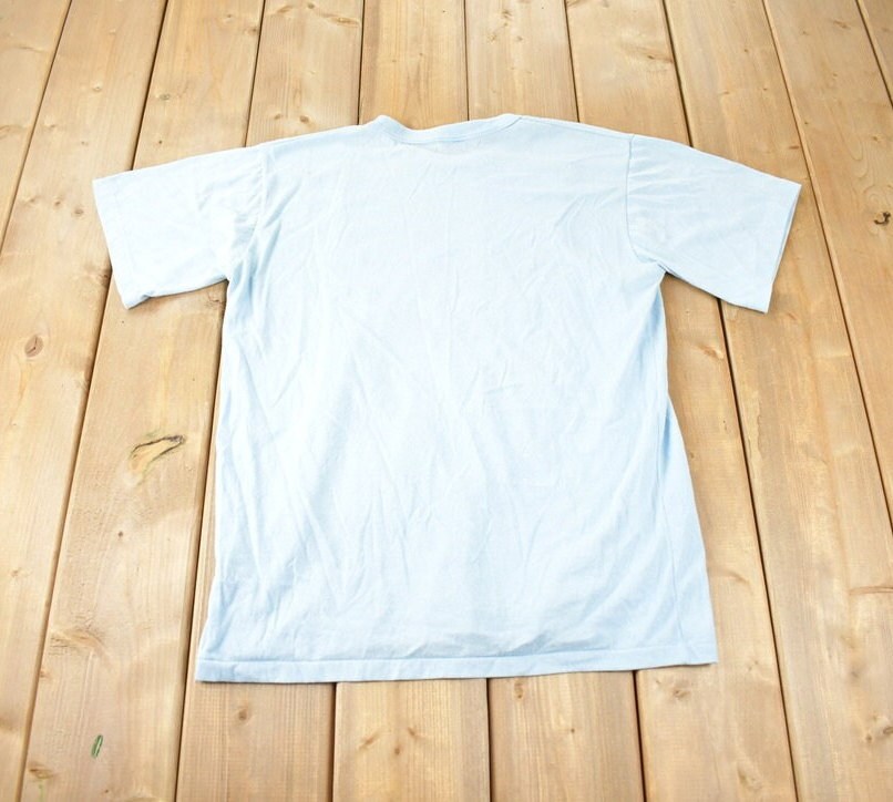 Vintage 1980s MLB Baseball Toronto Blue Jays Gananoque Graphic T-Shirt Made In Canada