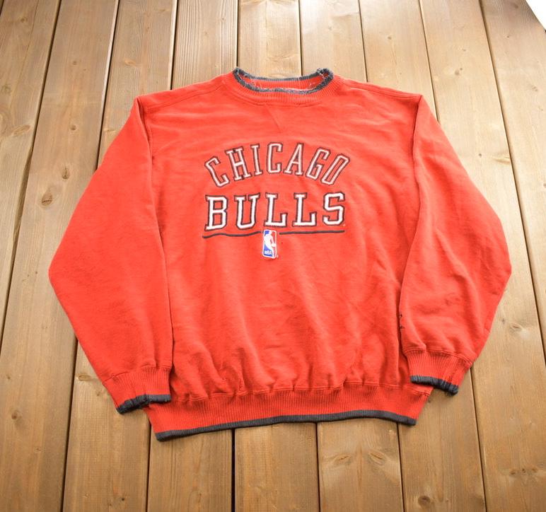 Vintage 1990s Chicago Bulls NBA Basketball Crewneck Sweatshirt