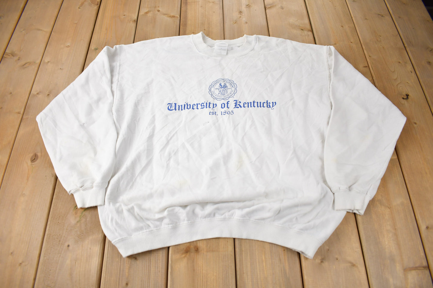 Vintage 1990s University Of Kentucky Collegiate Crewneck Size XL