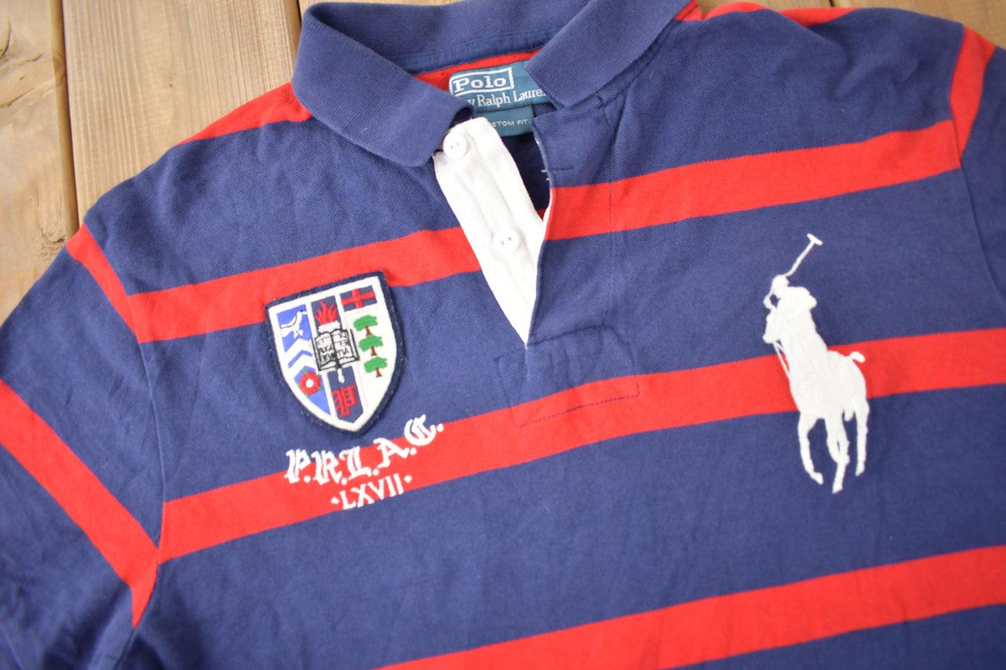 Vintage Y2K Polo Ralph Lauren Big Pony Polo Shirt Size L