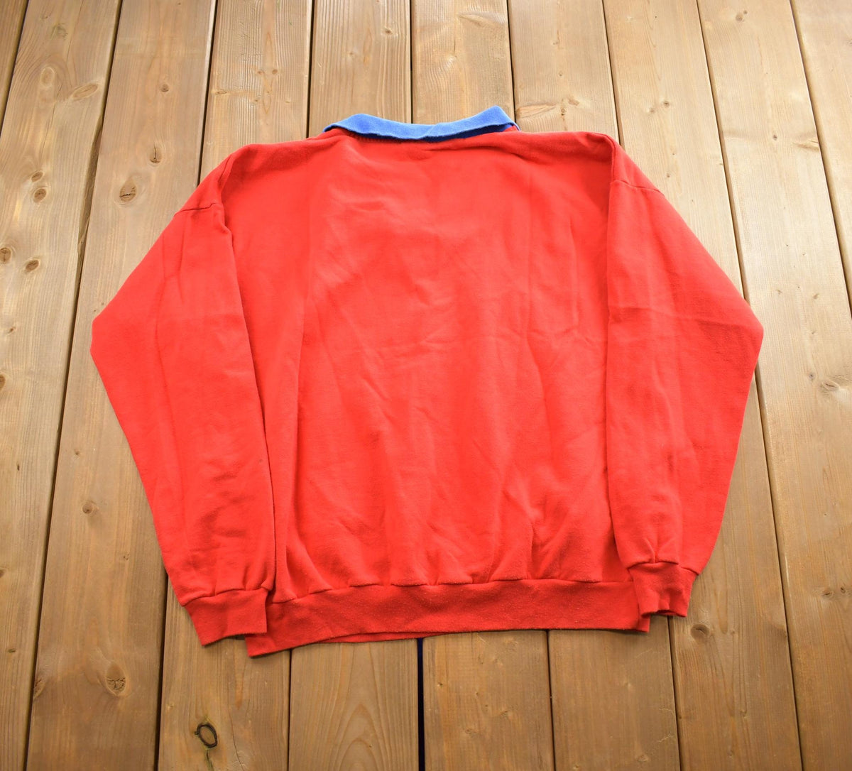 Vintage 1990s Toronto Blue Jays MLB Baseball Collared Sweatshirt Made In Canada