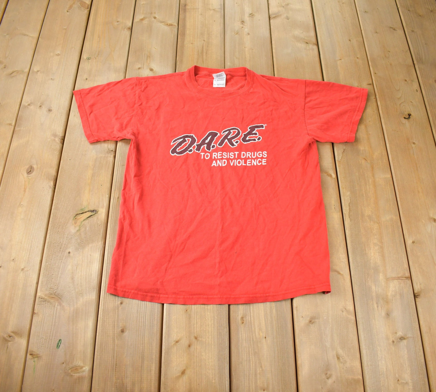 Vintage 1990s D.A.R.E Graphic T Shirt