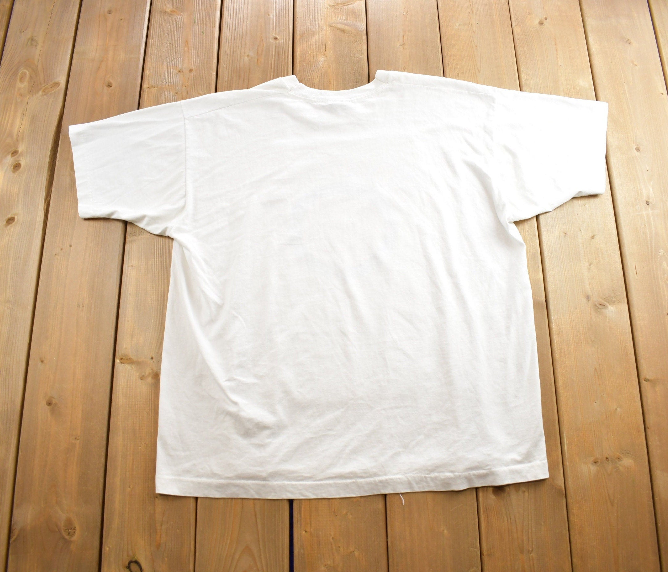 Vintage 1992 Chicago Cubs MLB Baseball Graphic Single Stitch T-Shirt Made In USA