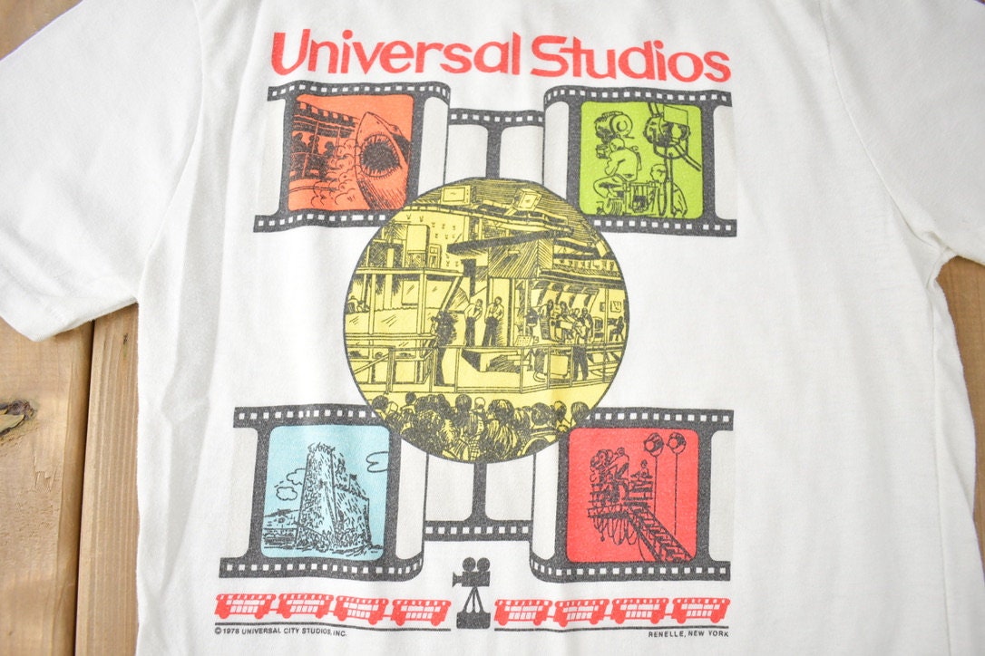 Vintage 1978 Universal Studios Lot Single Stitch Graphic T Shirt Made In USA