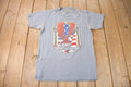 Vintage 1980s Camerons Harley Davidson Perth Ontario Single Stitch 3D Emblem T-Shirt Made In USA