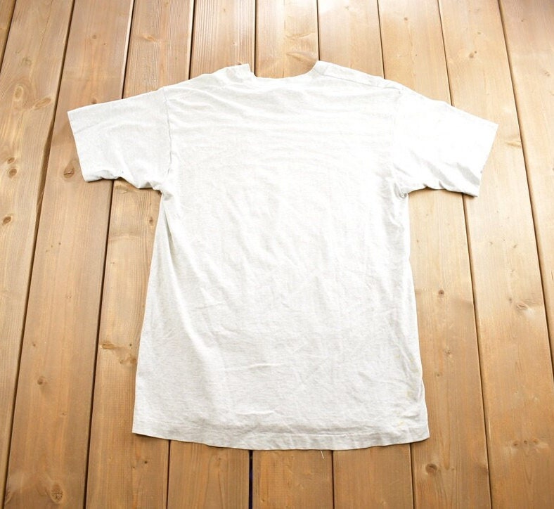 Vintage 1980s Georgetown Hoyas Bulldog Collegiate Graphic T-Shirt Made In USA