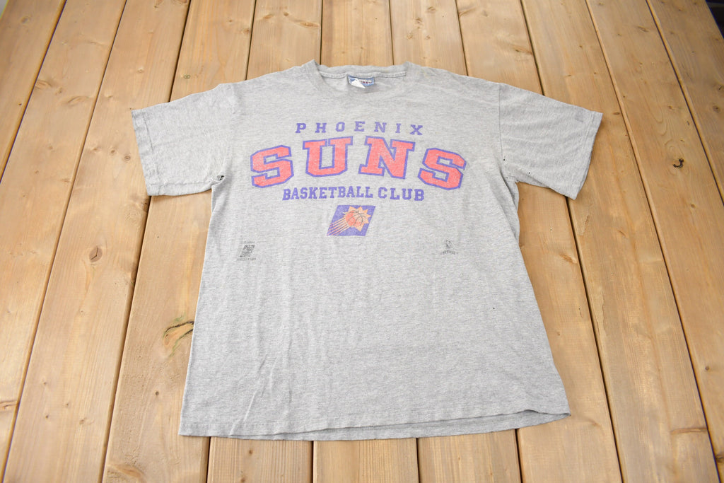 Vintage 1990s Phoenix Suns NBA Graphic T-Shirt Made In USA Single Stitch