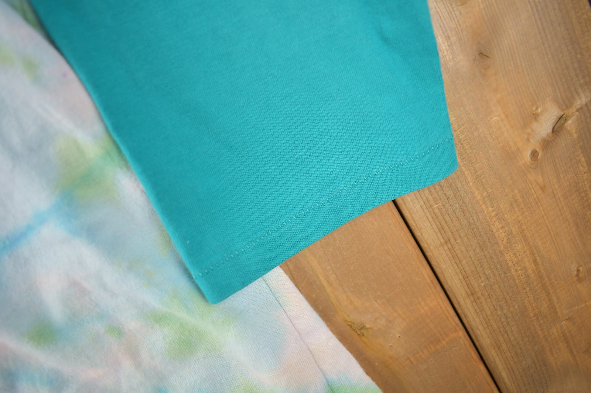 Vintage 1994 Charlotte Hornets NBA Basketball Tie Dye Graphic T-Shirt Made In USA