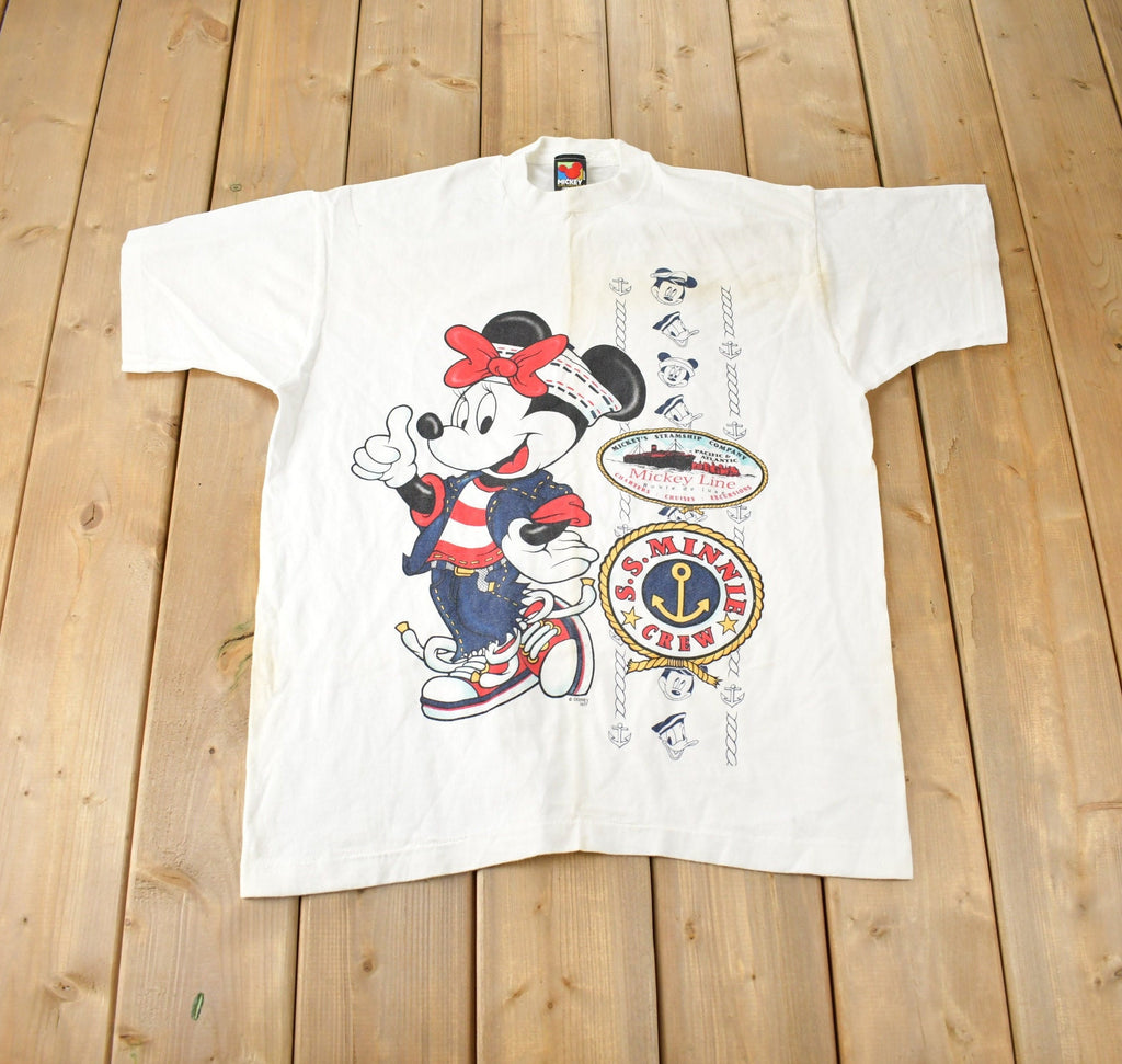 Vintage 1980s Disney Minnie Mouse Graphic T-Shirt Made in USA