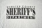 Vintage 1990s D.A.R.E Webster County Sherrif Souvenir T Shirt Made In USA