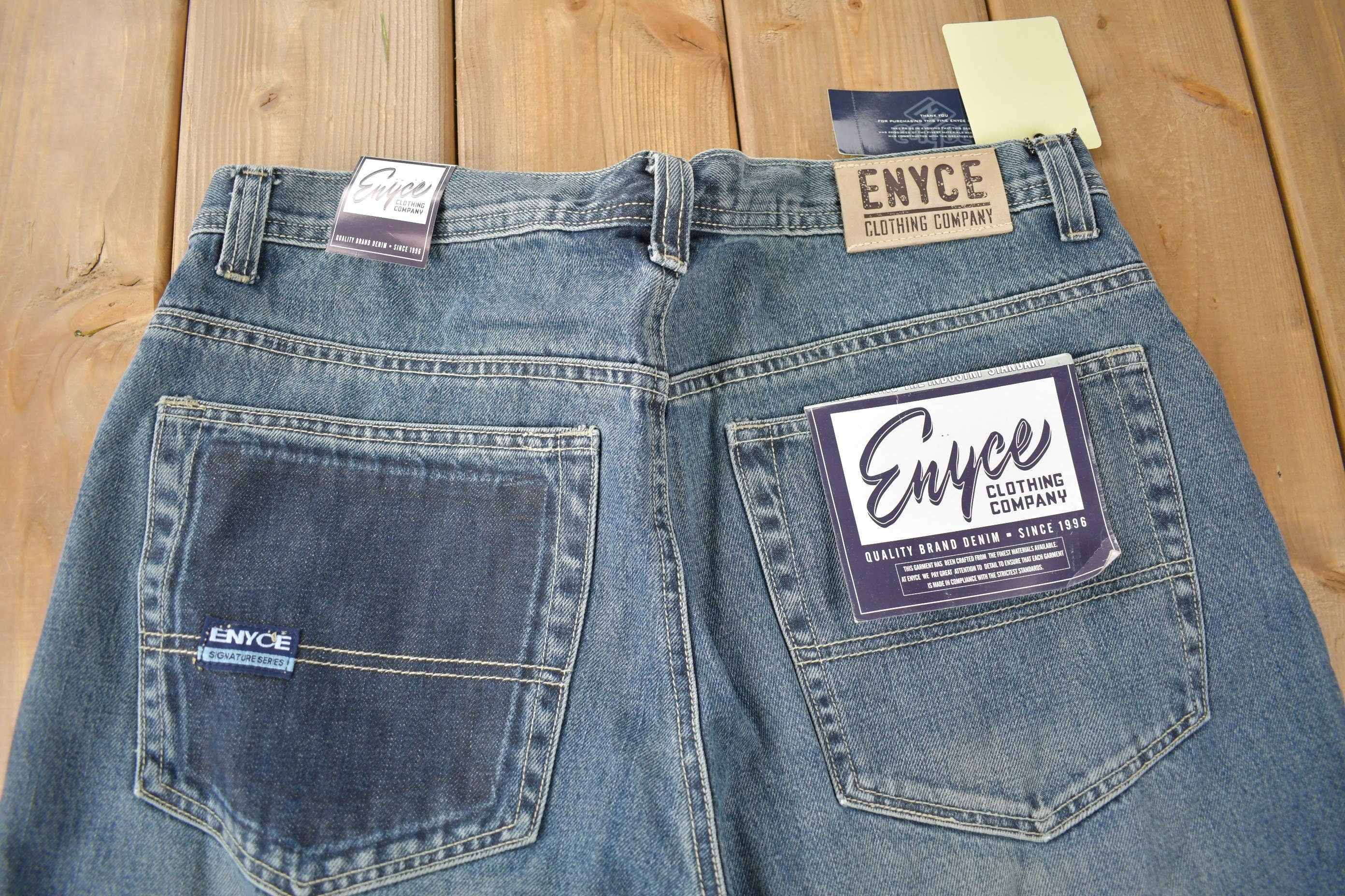 Vintage 2004 Deadstock Enyce Hip Hop Baggy Jeans Size 36