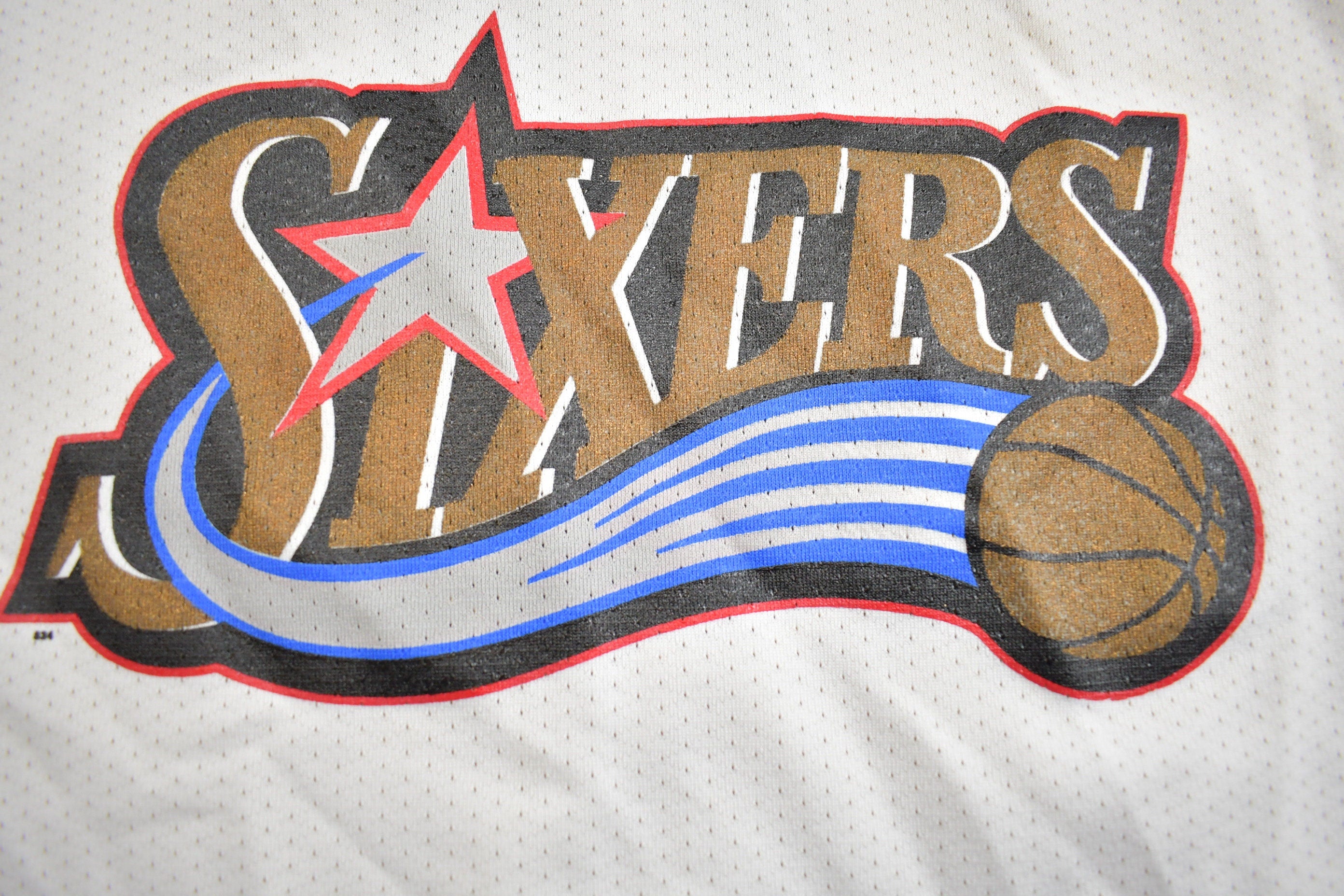 Vintage 2001 NBA Basketball Allen Iverson Jersey