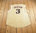 Vintage 2001 NBA Basketball Allen Iverson Jersey