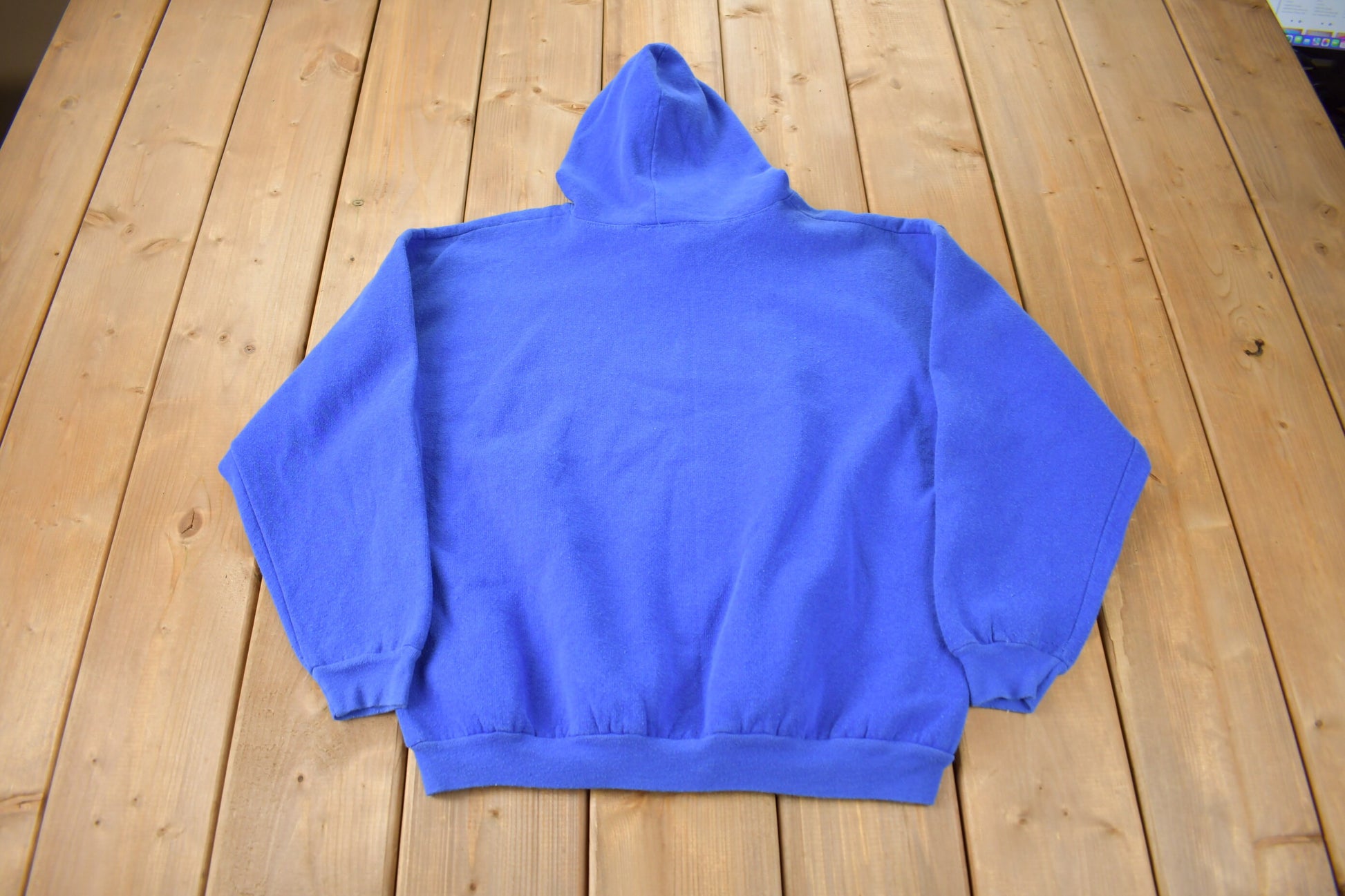 Vintage 1980s Toronto Maple Leafs NHL Hockey Hoodie Made In Canada Size XXS