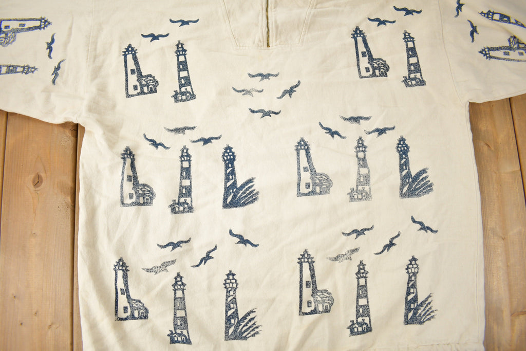 Vintage 1990s Lighthouse Graphic Sweatshirt