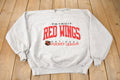 Vintage 1990s Detroit Red Wings NHL Embroidered Crewneck Sweatshirt