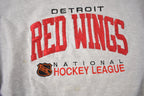 Vintage 1990s Detroit Red Wings NHL Embroidered Crewneck Sweatshirt