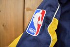 Vintage 1990s Indiana Pacers NBA Basketball Embroidered Windbreaker Made In USA