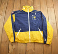 Vintage 1990s Indiana Pacers NBA Basketball Embroidered Windbreaker Made In USA