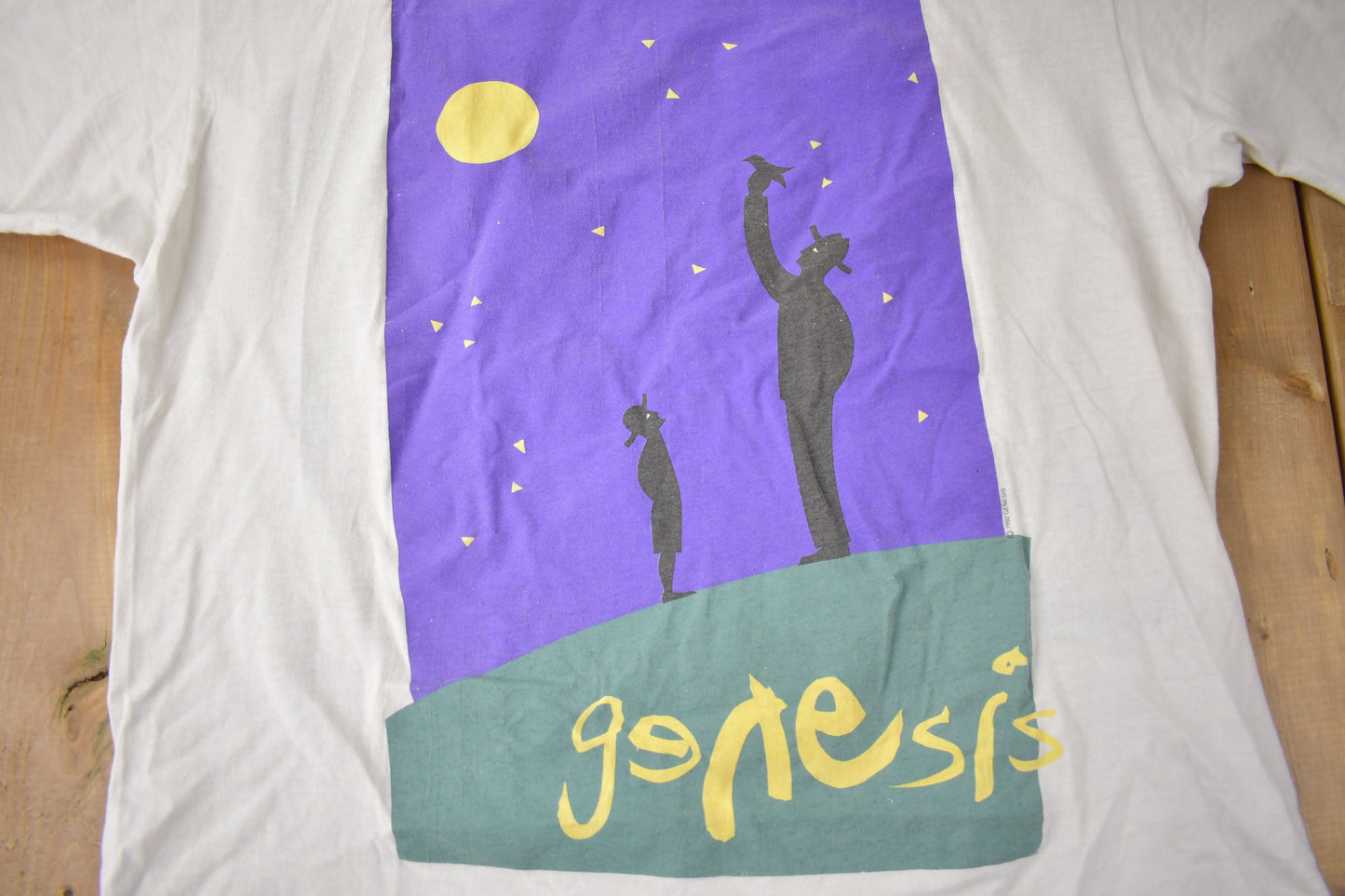 Vintage 1992 Genesis Tour Single Stitch Graphic Band Tee Made in USA Size XL