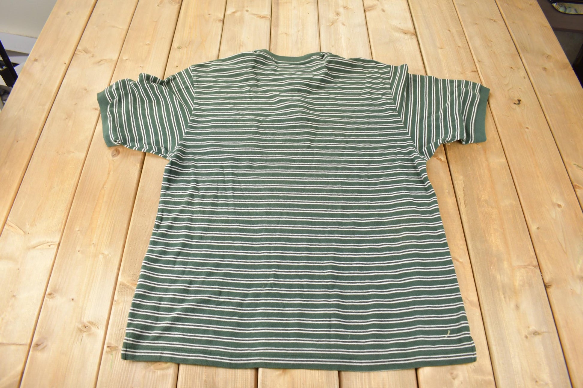Vintage Y2K Nike Michael Jordan Golf Striped Henley T-Shirt Size XL