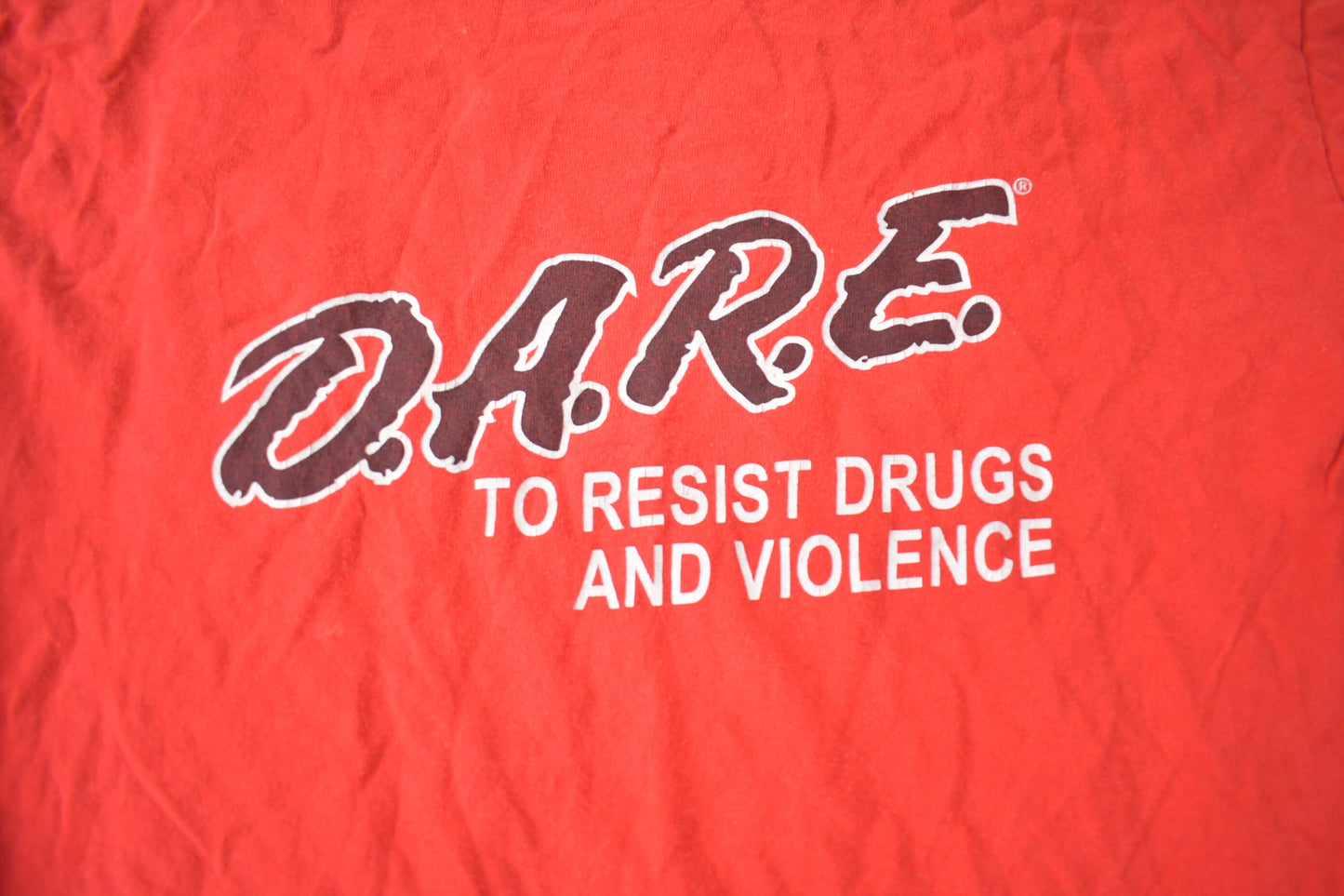 Vintage 1990s D.A.R.E Graphic T Shirt