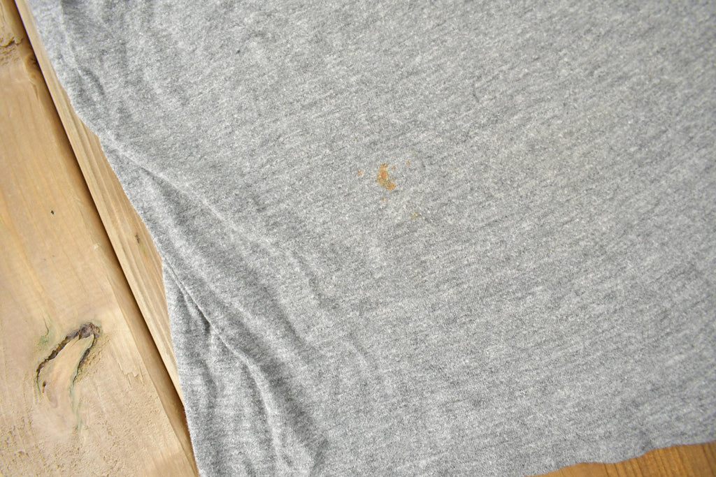 Vintage 1980s Russell Athletics Hultquist Ranger Graphic Ringer T-Shirt Made In USA