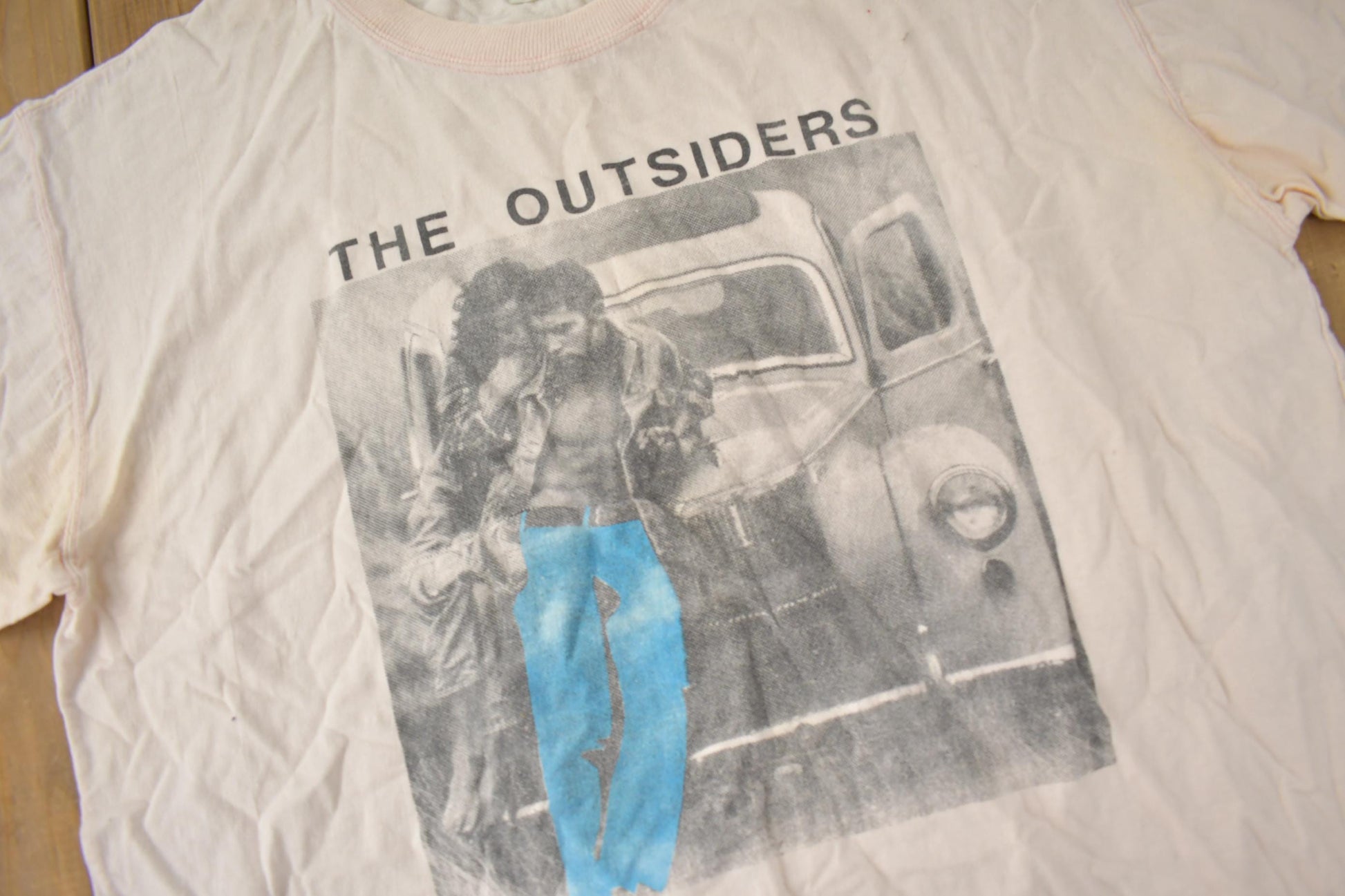 Vintage 1980s The Outsiders Movie Promo T-shirt Made In USA