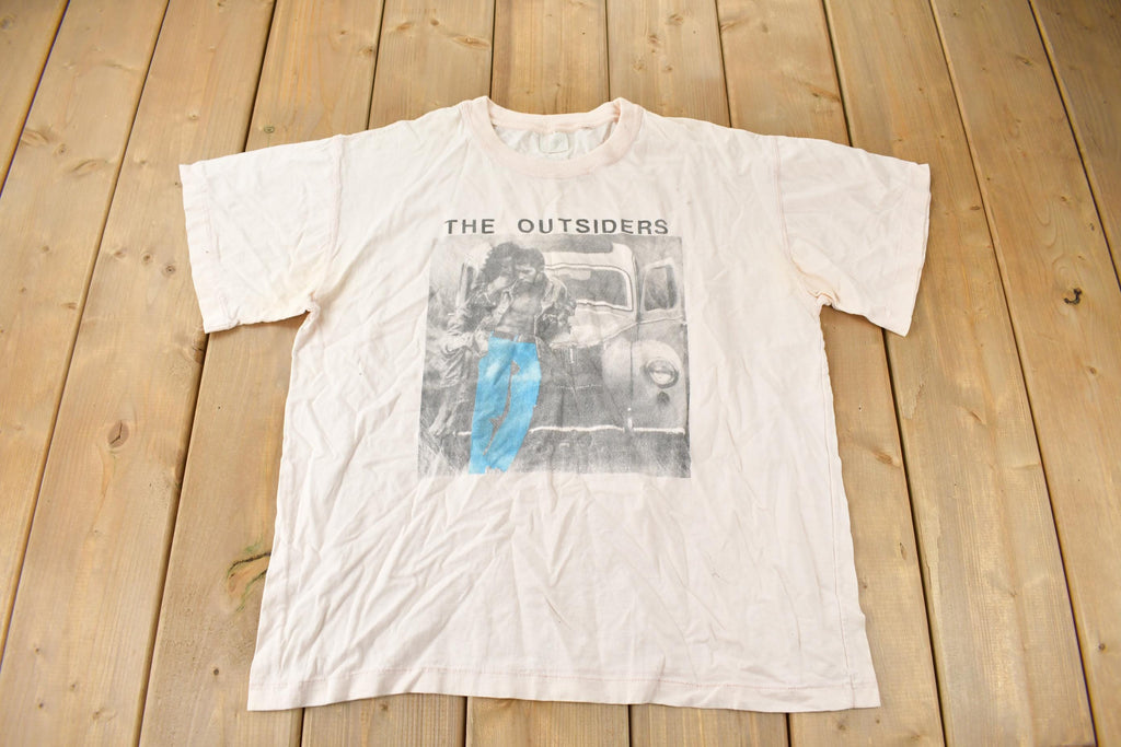 Vintage 1980s The Outsiders Movie Promo T-shirt Made In USA
