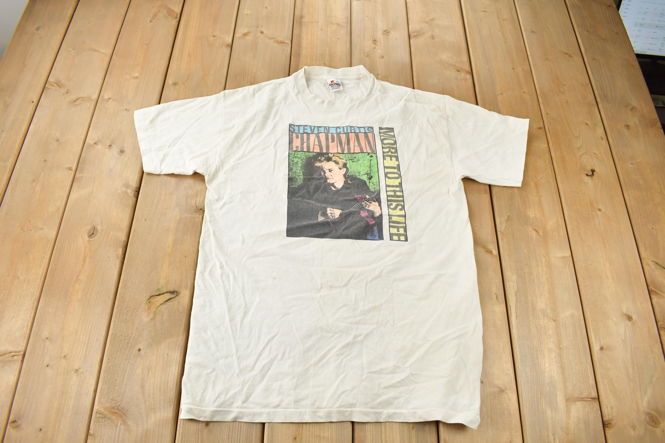 Vintage 1989 Steven Curtis Chapman More to This Life Single Stitch Band Tee Made in USA