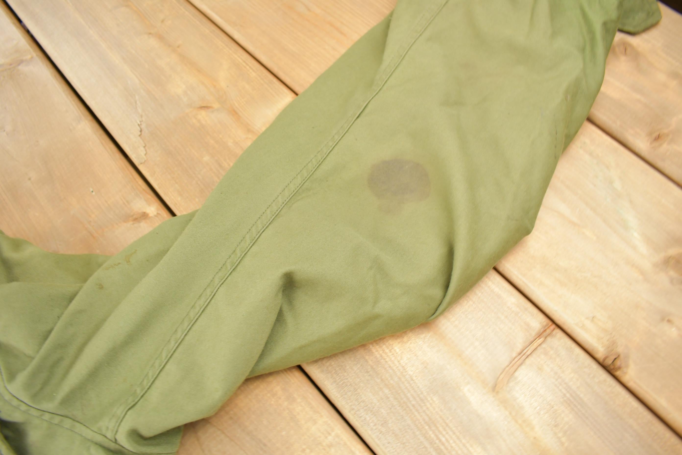 Vintage 1971 US Military Mans Cold Weather Field Coat