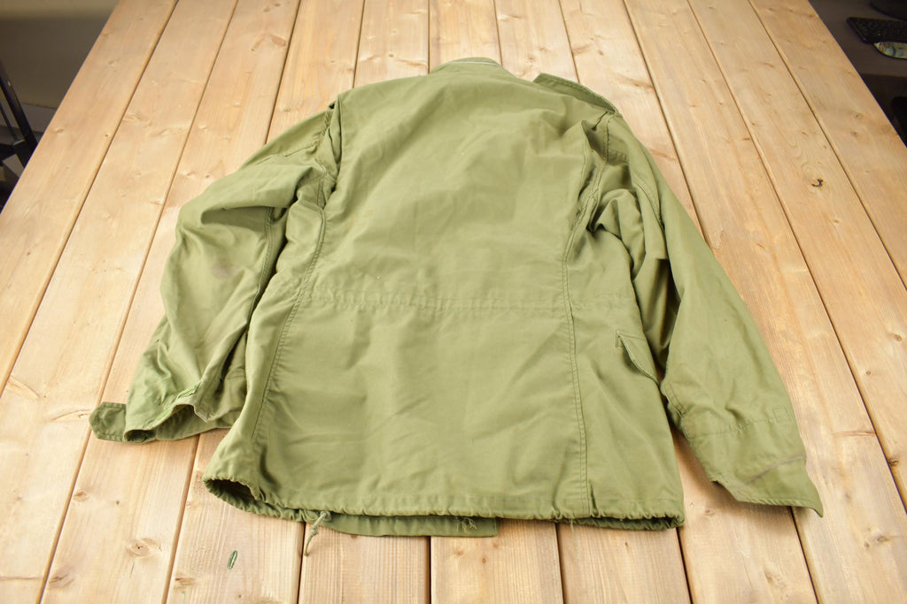 Vintage 1971 US Military Mans Cold Weather Field Coat