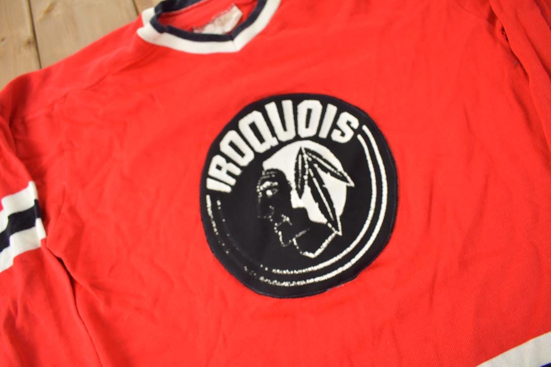 Vintage 1960s Iroquois Hockey Jersey