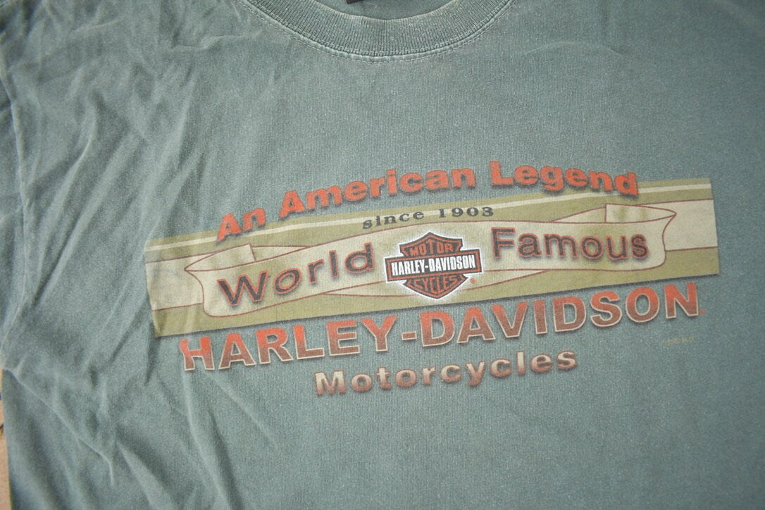 Vintage 2002 Ottawa Ontario Harley Davidson Freedom T-Shirt