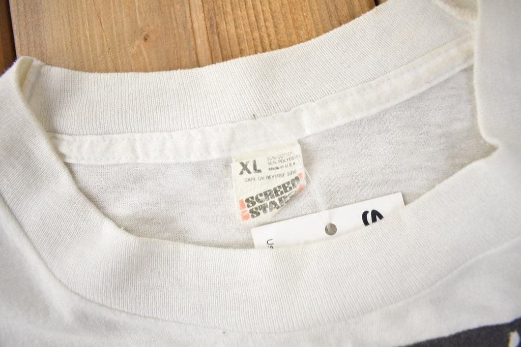 Vintage 1988 Toxic Reasons Dedication Single Stitch Band Tee Made in USA