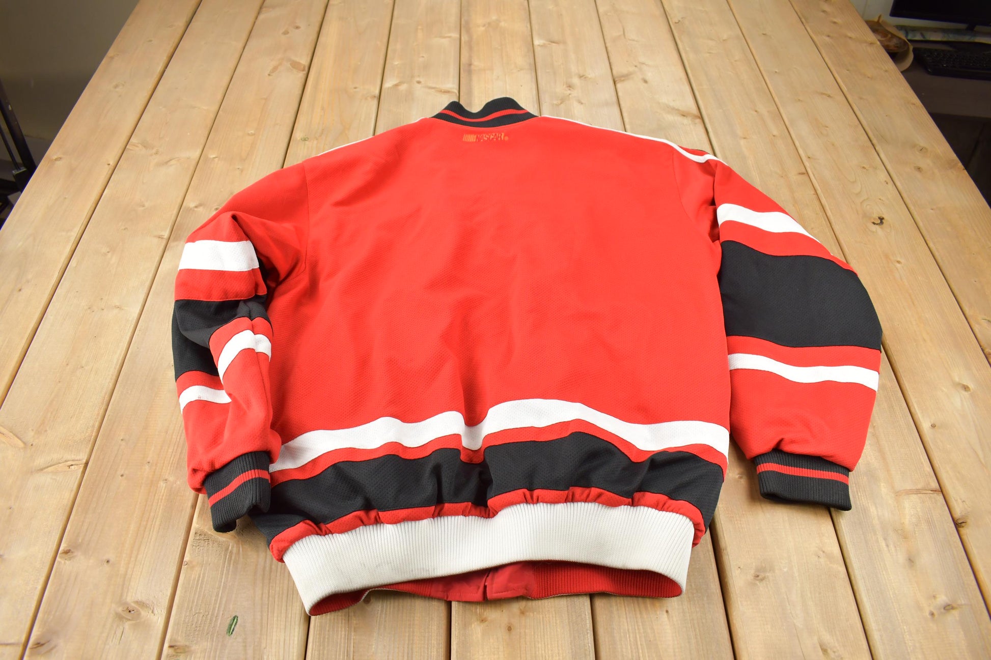 Vintage 1990s Dale Earnhardt Embroidered Reversible NASCAR Jacket