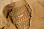 Vintage 1970s Emporio Suede Leather Blazer Jacket