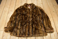 Vintage 1970s Irene Furs Brown Mink Fur Coat Made In Canada