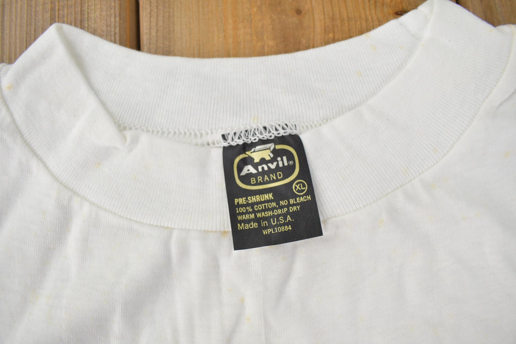 Vintage 1976 Deadstock Walt Disney Mickey Mouse Graphic Ringer T-Shirt